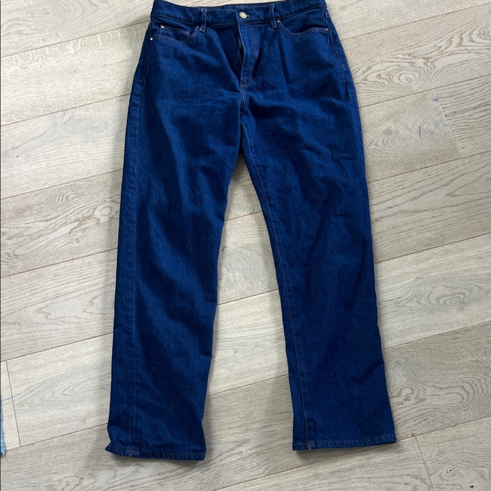 Ann Taylor high waisted straight leg jeans